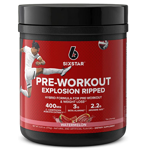 Pre Workout + Weight Loss | Six Star PreWorkout Explosion Ripped